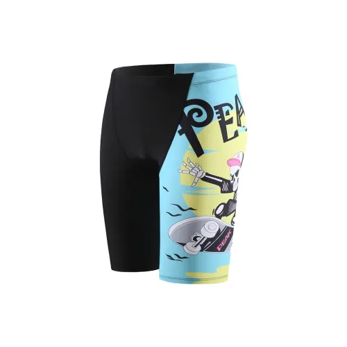 PEAK Swimming Shorts Men Skateboard Graffiti Style