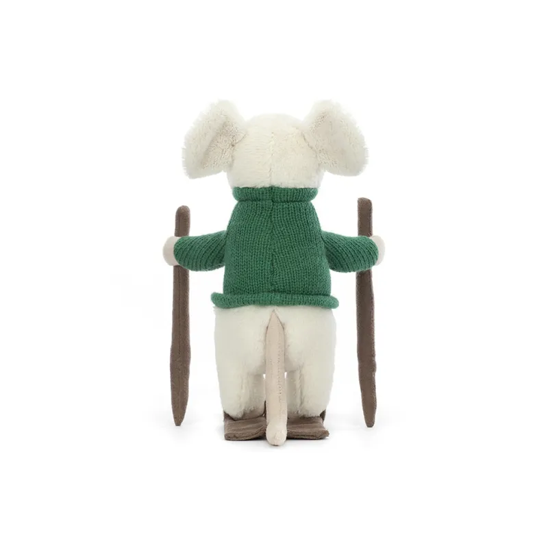 JELLYCAT Merry Mouse Skiing Stuffed Animal-2