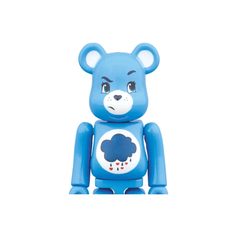 Bearbrick X Care Bears Grumpy Bear TM-1