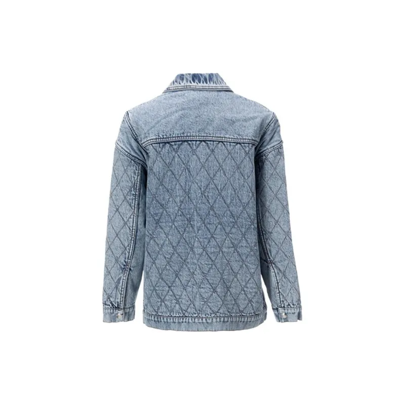 IRO NIGHT Denim Jacket Women's Blue-1