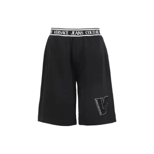 VERSACE JEANS COUTURE Casual Shorts Men Black