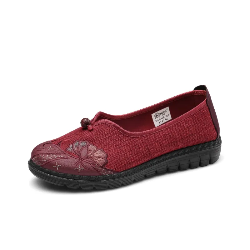 Strongman 3515 Women's Casual Shoes Black Red-6