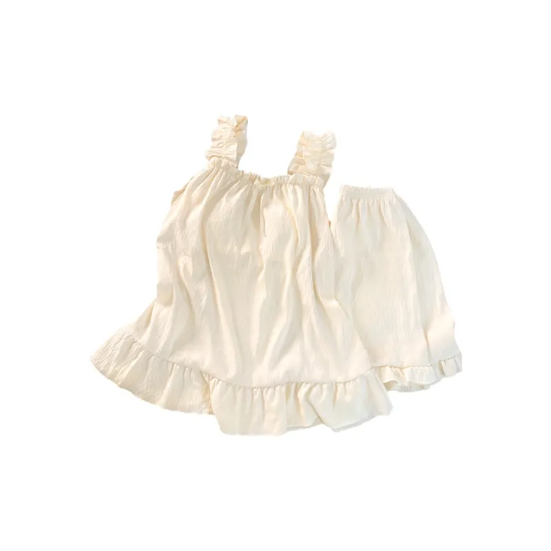 Maultiay Pajama Set Women's Apricot-0
