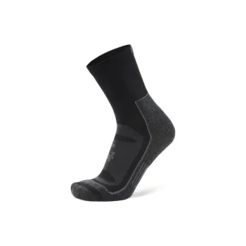 BALEGA Mid-Calf Socks Unisex 1 Pack Gray Black