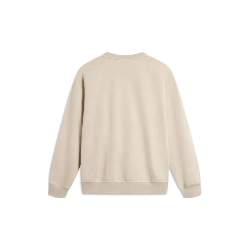 LiNing Sports Life Collection Sweatshirt Men's Dusty Khaki-1