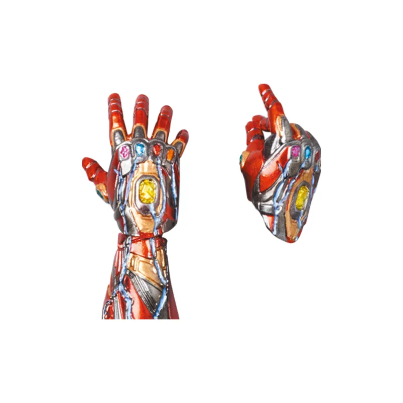 Medicom Toy Iron Man MAFEX No. 195 Mark 85 Battle Damage Version Action Figures 16cm-3