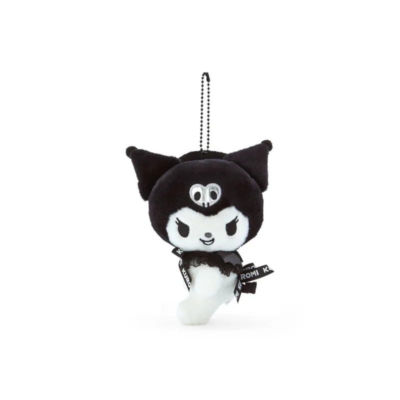 Sanrio Kuromi Cool Black Sky Collection Dolls Plush Pendant 15cm High-1