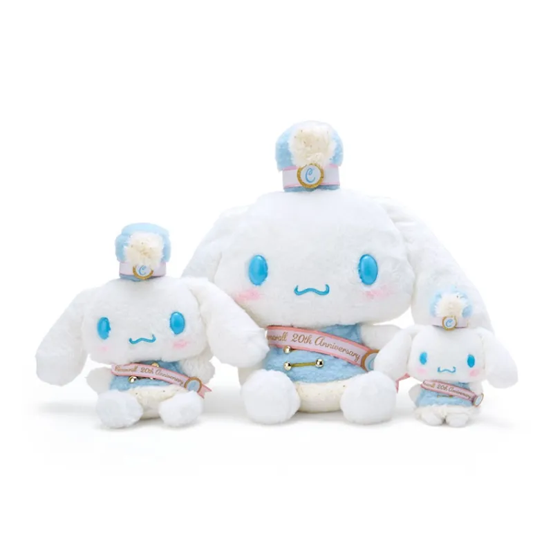 Sanrio Cinnamoroll Cinnamoroll Drumming Band Dolls Plush Doll 14cm Height-5