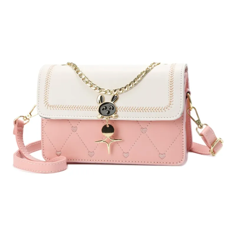 Weymond PU Crossbody Bag, Shoulder Bag Women's Blue/Purple/Pink/Green/White/Black-7