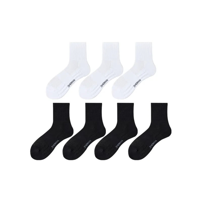 MADALLO Mid Calf Socks Men's Combo Set-11