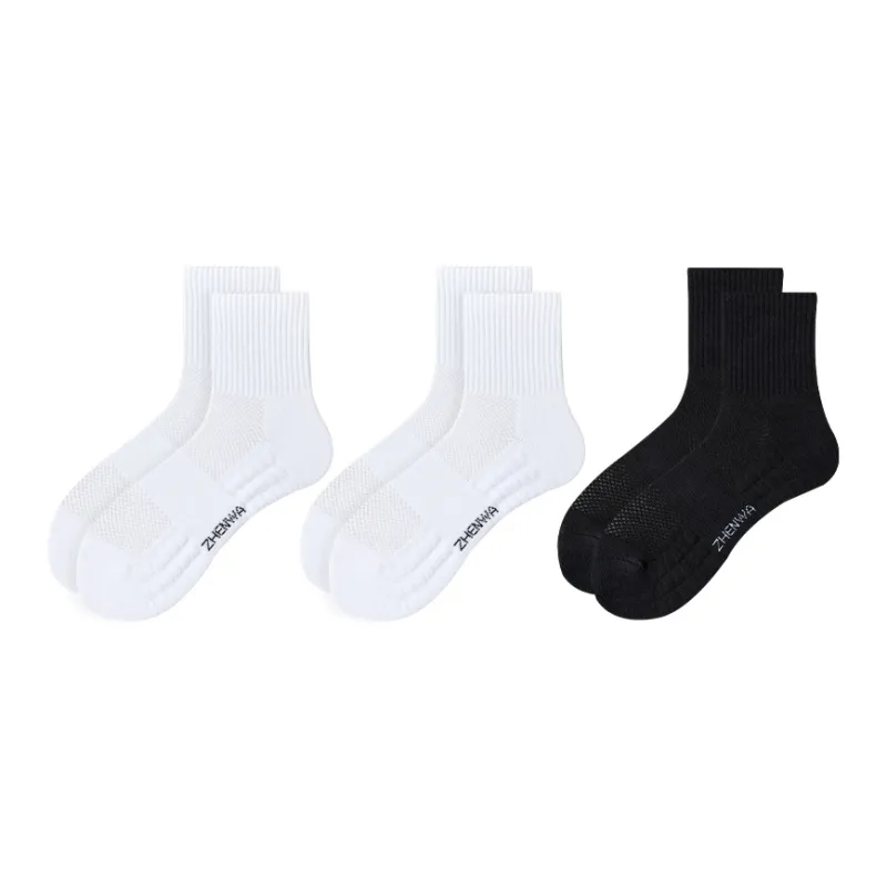 MADALLO Mid Calf Socks Men's Combo Set-0