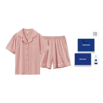 Floating Light Islands Pajama Set Women's Box Light Pink