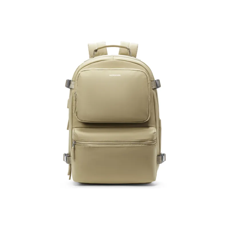 Werocker Fabric Backpacks Travel Bags Backpack Regular Unisex Multicolor-15