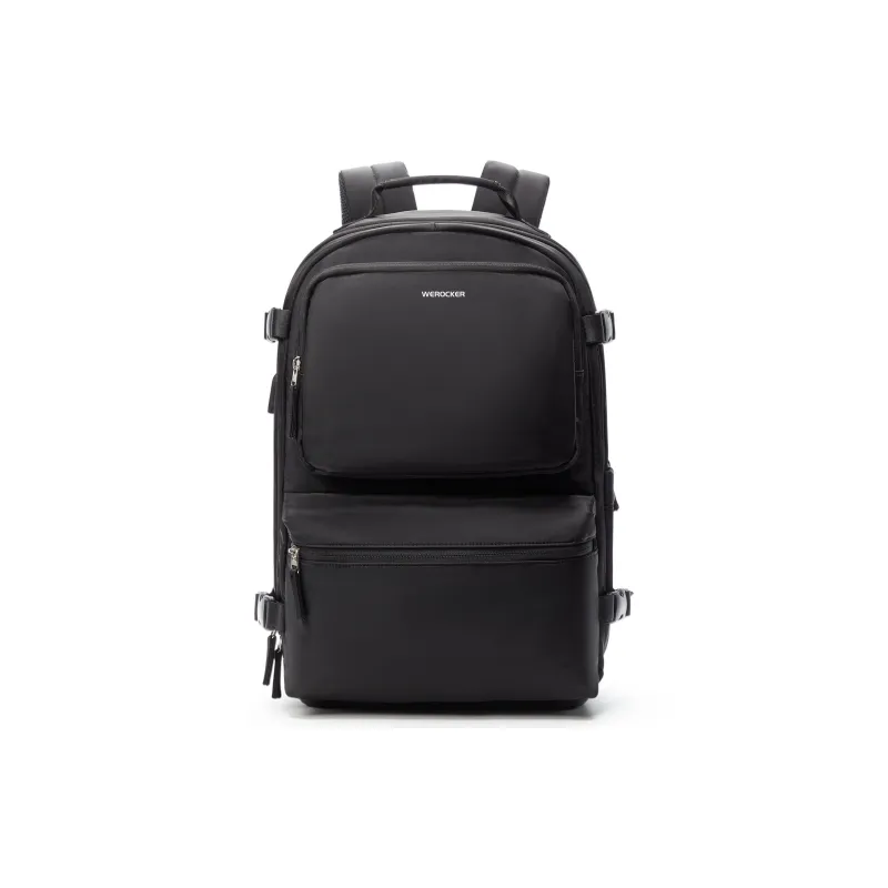 Werocker Fabric Backpacks Travel Bags Backpack Regular Unisex Multicolor-1