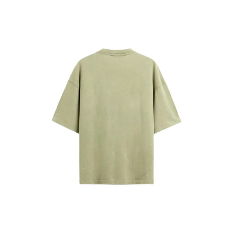 ZARA T Shirts Men Green-1