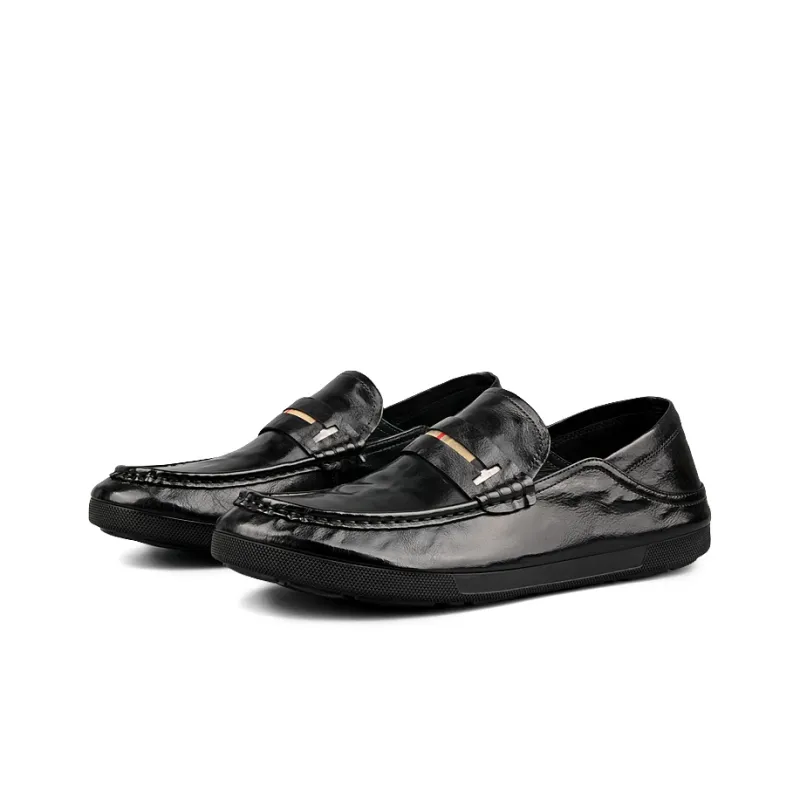 New Korea Beanie Shoes Men's Black-1