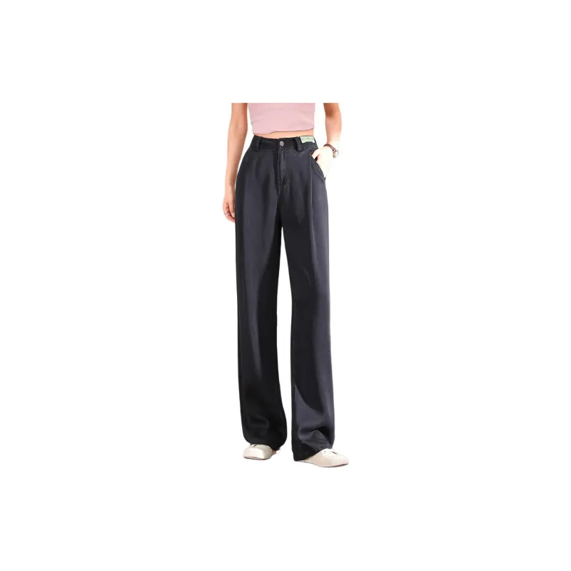 Weixi Spring Jeans Women's Black-3