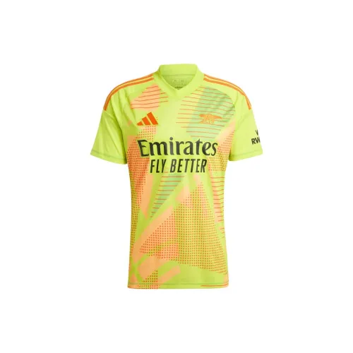 Adidas Arsenal Soccer Jerseys Men Half Sun Yellow