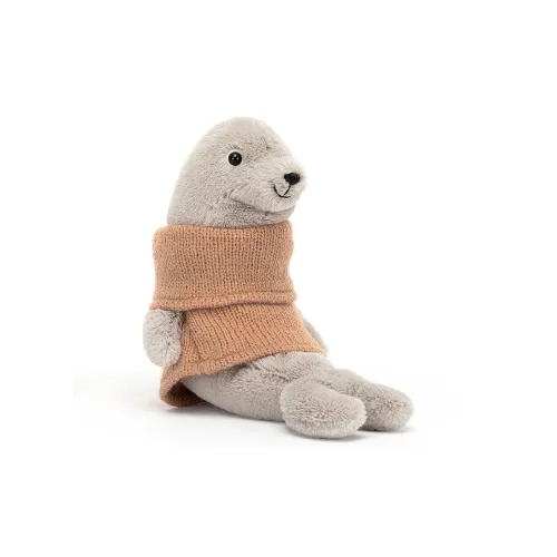 JELLYCAT Cozy Crew Seal Stuffed Animal