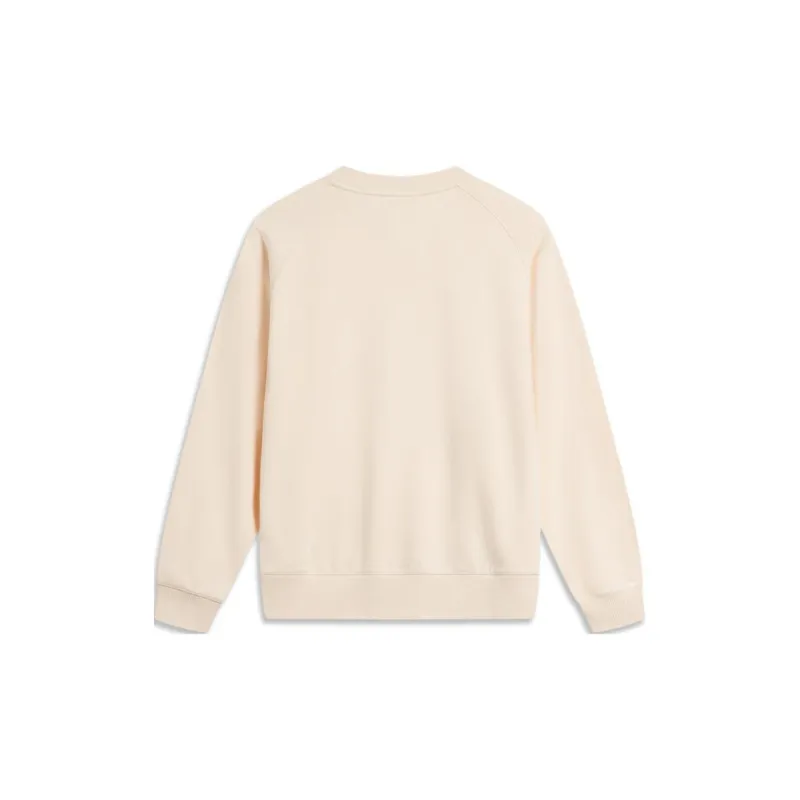 LiNing Sports Life Collection Sweatshirt Women's Swan White-1