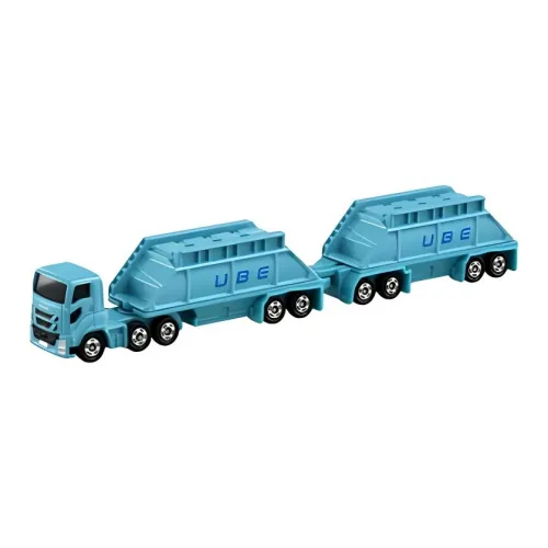 TAKARA TOMY Size 129 Long, Ube Seikosha, Double Section Trailer Transport Vehicle Assembled Models