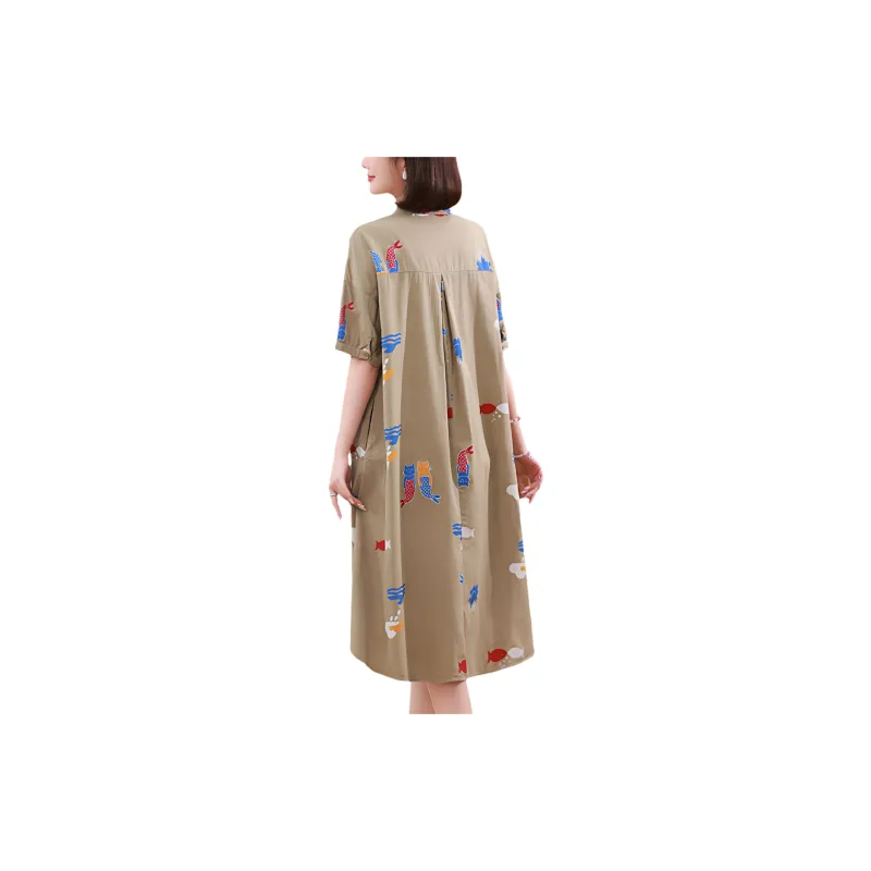 Mula Short Sleeved Dresses Women's-1