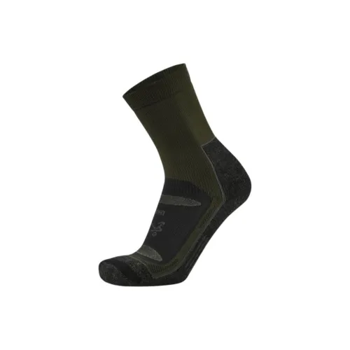 BALEGA Mid-Calf Socks Unisex 1 Pack Green Pepper
