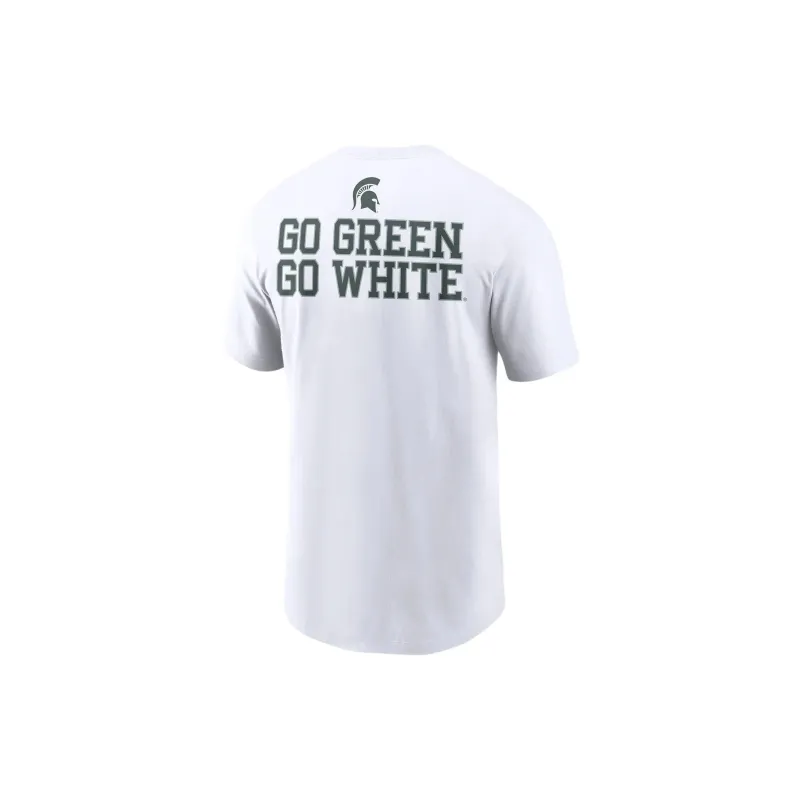 Nike Michigan State Spartans Blitz Men's Nike College T Shirt-1