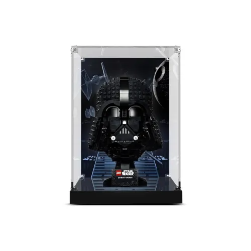 LIGHT YOUR BRICKS LeiYiBai Compatibility Building Block 75304 Darth Vader Helmet Display Case Model Accessories