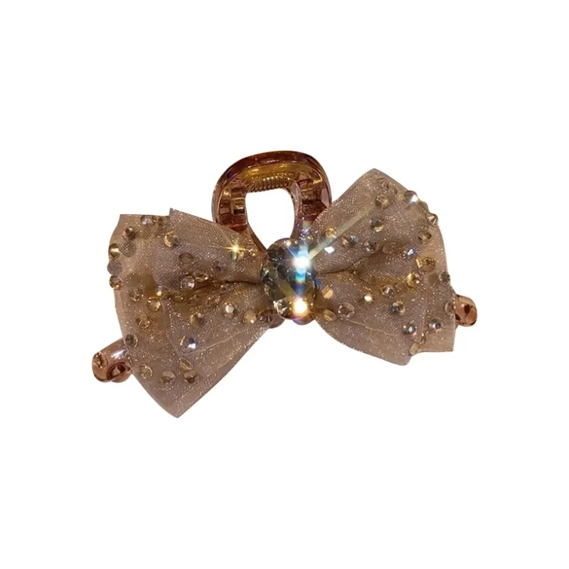 Jiuyi Rhinestone Acrylic Hair Clips Women's-0
