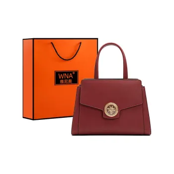 Vigno Synthetic Leather Handbag Shoulder Bag Crossbody Regular Women's Red