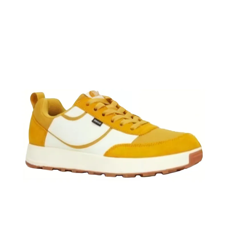 THE NORTH FACE Cushioning, Wear Resistant Low Top Casual Shoes Unisex Yellow White-1