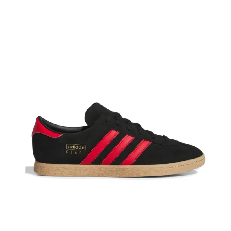 Adidas Originals Stadt Shoes 'Black Red'-1