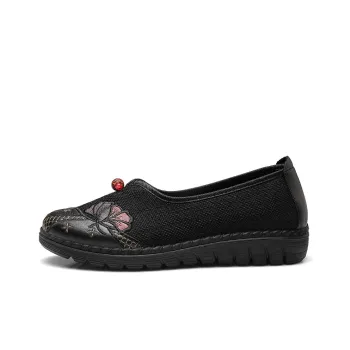 Strongman 3515 Women's Casual Shoes Black Red