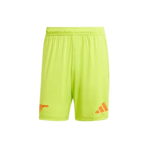 Adidas Arsenal Sports Shorts Men Half Sun Yellow