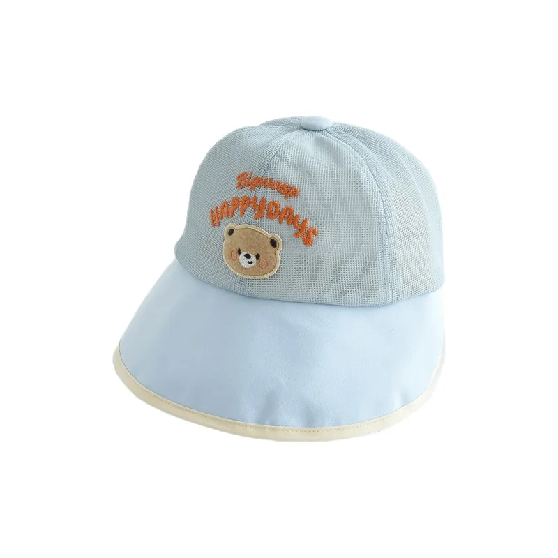 BIG WASP Cotton Sun Protection Hats Kids'-4