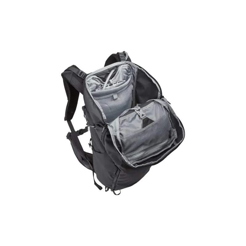 THULE Recycled Polyester Canvas Backpack Unisex Obsidian Gray-2
