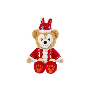 Disney 2023 Duffy And Friends New Year Duffy Plush Toy Dolls Plush Doll 19cm Height Shanghai Disney