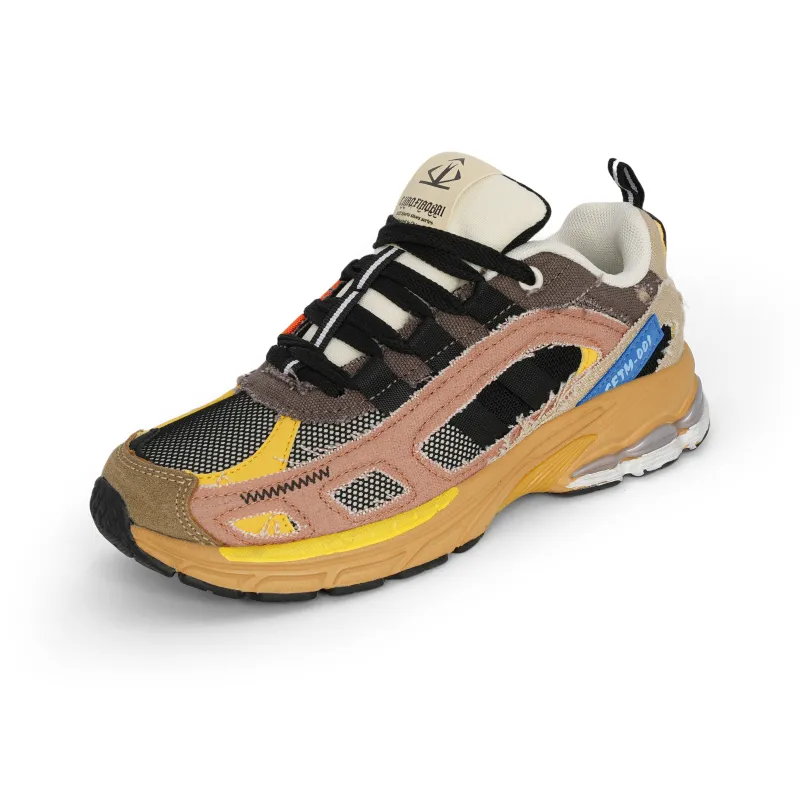OHJC Anti Slip Wear Resistant Low Top Chunky Sneakers Women's-1