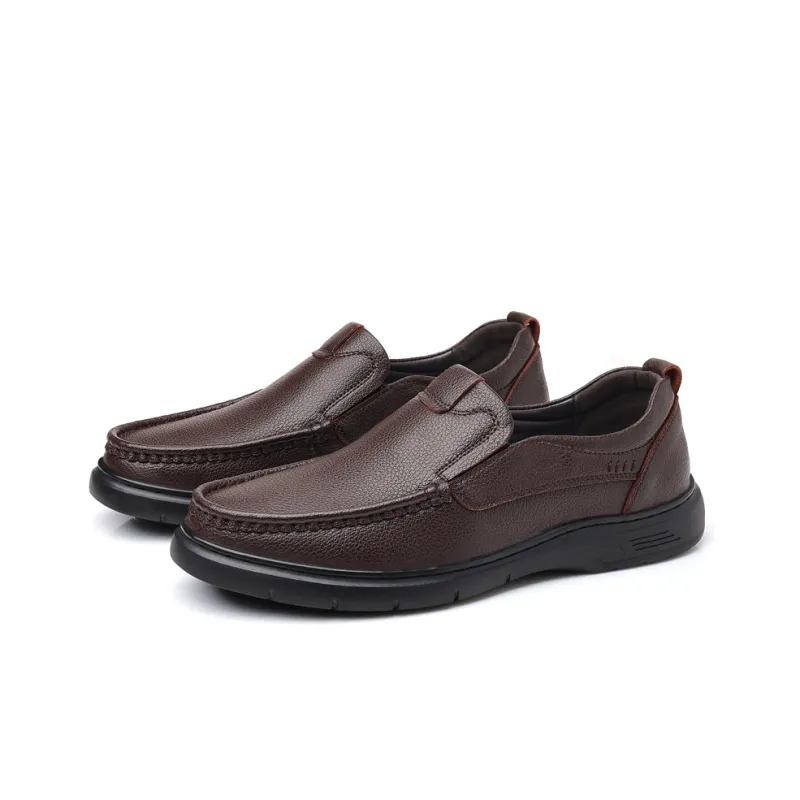 PTLS Men's Casual Shoes Men Low Top Black, Brown-8