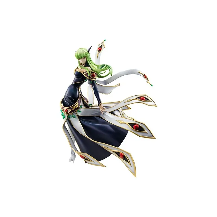 MegaHouse 1/8 Precious G.E.M. Code Geass C.C. British Outfit Scale Figures 26cm-1