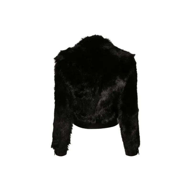 TOM FORD Spread-collar Shearling Jacket-1