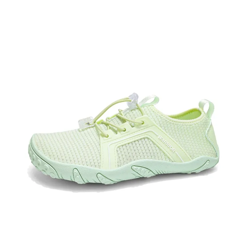 WARRIOR Casual Shoes Unisex Low Top Pink/Green/Neon Green/Black-9