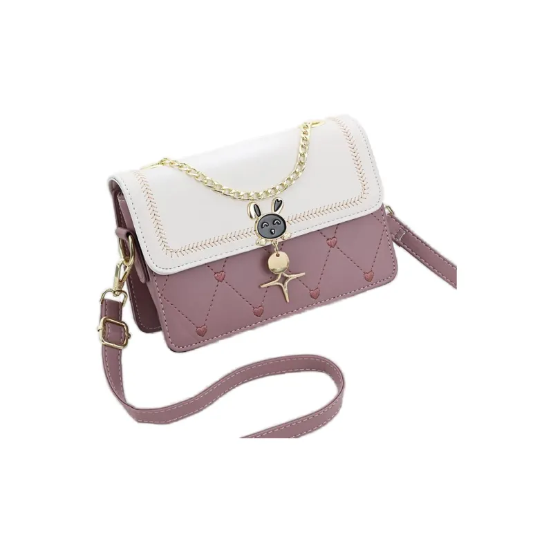 Weymond PU Crossbody Bag, Shoulder Bag Women's Blue/Purple/Pink/Green/White/Black-14