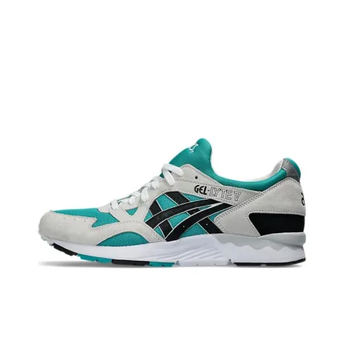 Asics Gel Lyte 5 Slip Resistant Breathable Low Top Casual Running Shoes Unisex Gray Green