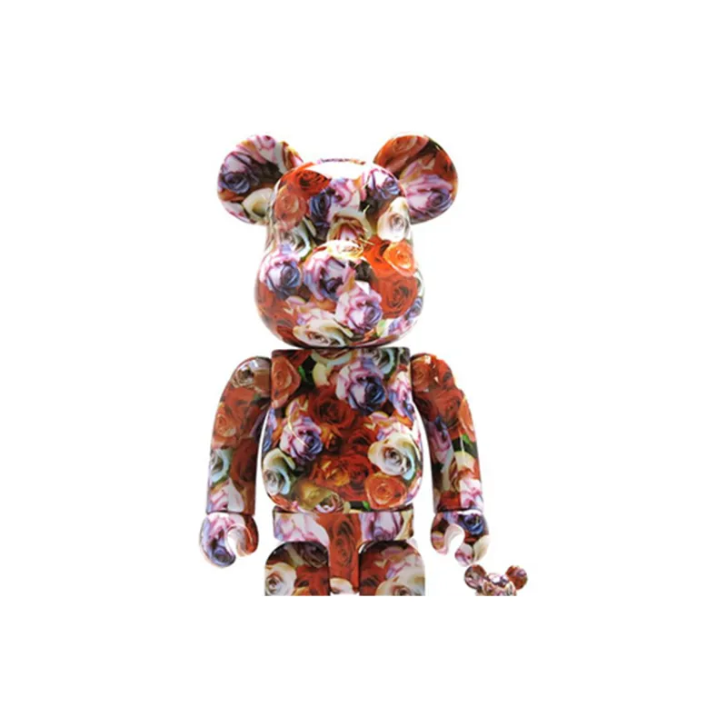 BE@RBRICK 400%100% Mika Ninagawa Rose Real Rose Trendy Figures 7cm/28cm-3