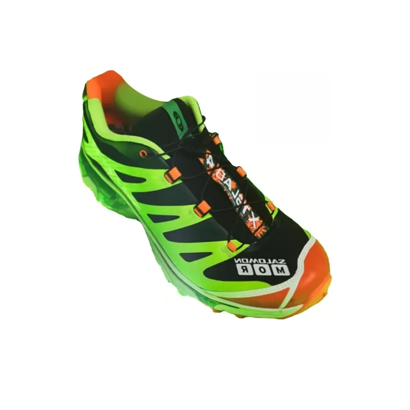 Feid x SALOMON XT 4 FXXOMOR Low Top Casual Shoes Unisex Green Black-1