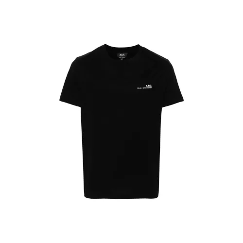 A.P.C T-Shirts Men Black