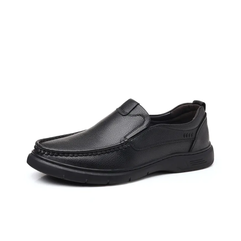 PTLS Men's Casual Shoes Men Low Top Black, Brown-0