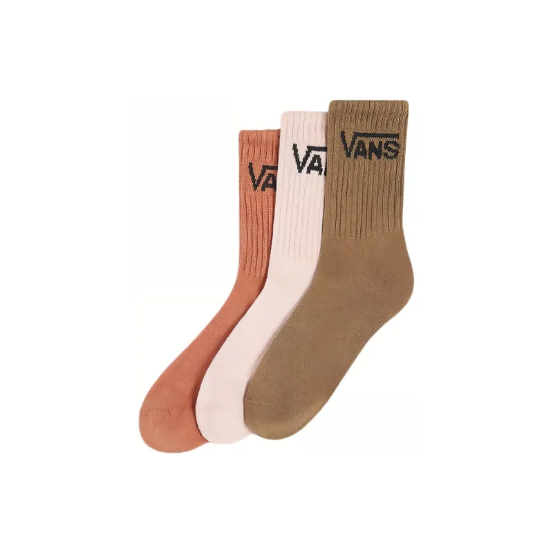 Vans CLASSIC CREW Mid-Calf Socks Unisex 3 Pack-0